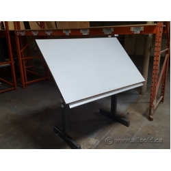 Norman Wade Radius Tension Drafting Table, 72 x 43